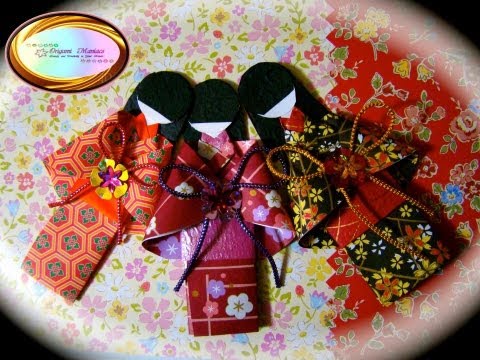 Origami Maniacs 97: Japanese Dolls