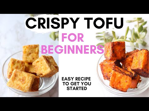 HOW TO COOK TOFU / Crispy tofu recipe / Easy buffalo tofu recipe / Beginner tofu recipe