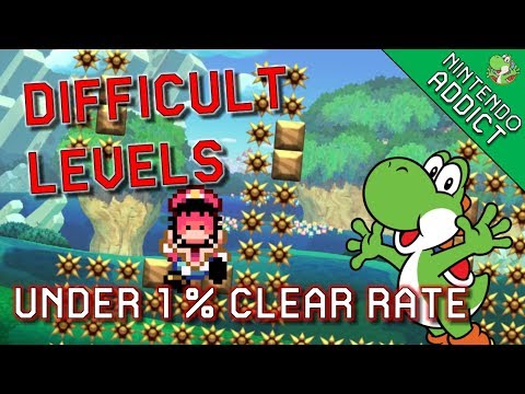 Difficult Viewer Levels UNDER 1% | Super Mario Maker LIVE | Part 2