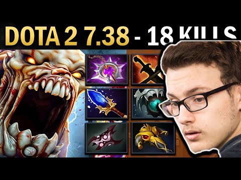 Lifestealer Gameplay Miracle with 18 Kills and Armlet - TI14