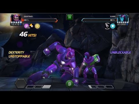 Sentinel Vs Kang Boss Variant 3 - How to fight Kang - Marvel contest of champions