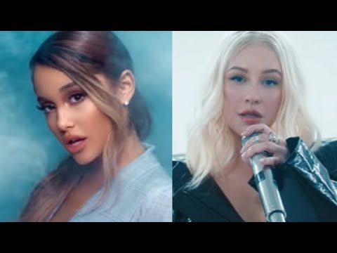 Ariana Grande VS Christina Aguilera IN SAME SONGS!!!!