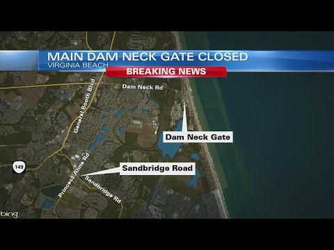 Main Dam Neck Annex Gate Closed