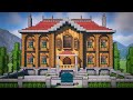 Minecraft: How To Build a Wooden Mansion | Tutorial