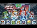 Transformers Rescue Bots Disaster Dash Hero Run 206 TEAM The Rescue Bots Together