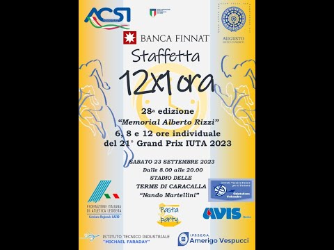 STAFFETTA 12 X 1 ORA - XXVIII edizione - Roma 2023 (Part 1)