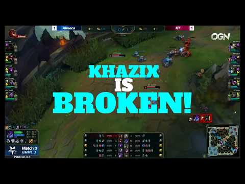 KT ROLSTERS Score- KhaZix jungle