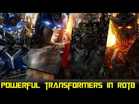 The 17 Powerful Transformers In Rise Of The Beasts