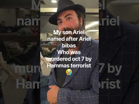 named after ariel bibas who was murdered today oct 7th 3 years ago by the blood Thursty hammas!