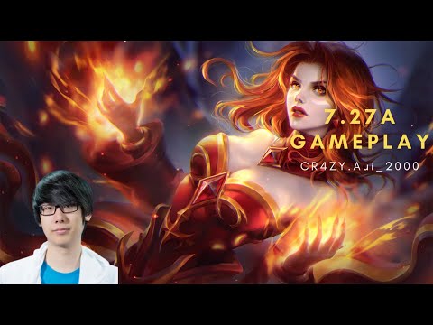 CR4ZY.Aui_2000 - Lina Support Patch 7.27a | Player Perspective - Dota 2 Gameplay