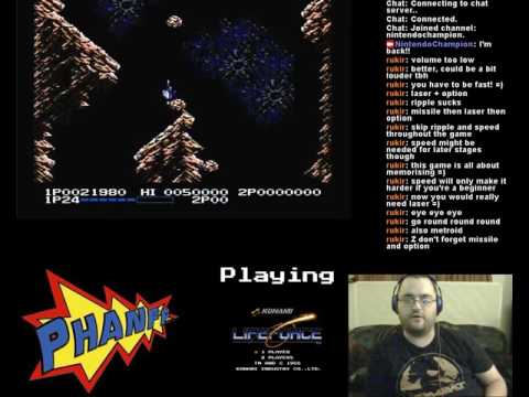 Life Force Playthrough NES