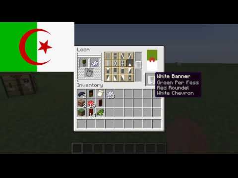 Minecraft Flag Banner Tutorial: Algeria - SRPFC