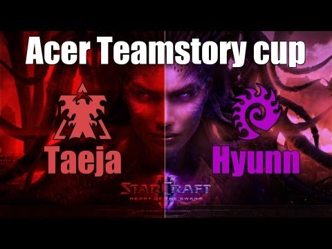 [EN] Starcraft 2:HotS - TvZ - Taeja v Hyun - Acer TeamStory Cup (with warbattle12)
