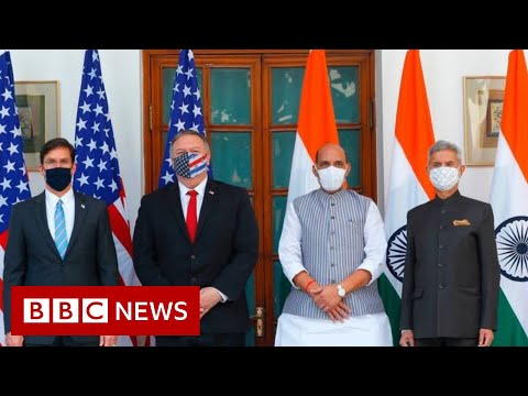 印度和美國簽署重要的防務協議 - BBC News (India and US sign crucial defence deal - BBC News)