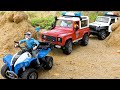 Police Car Fire Truck And Ambulance Collection Of Toy Cars