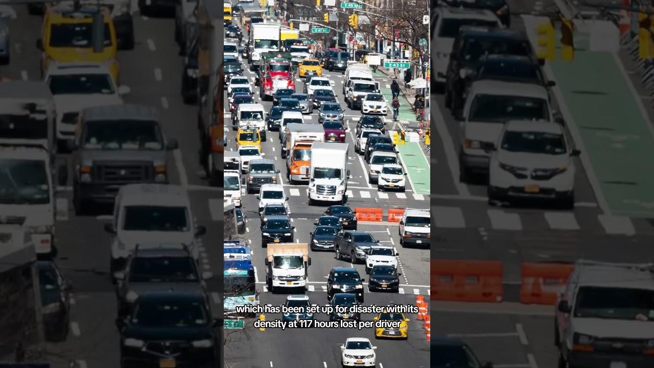 Which US City Has The Worst Traffic? #geography