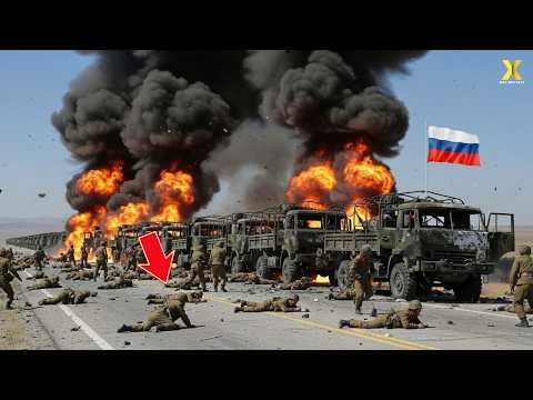 Ukraine’s Perfect Ambush — The Russian Convoy Vanished in Just Minutes