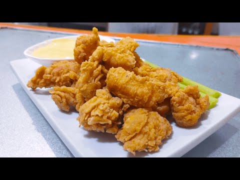 Deliciosas palomitas de pollo/popcorn chicken caseras 😋🍗 #streetfood  #popcornchicken - Con Ysabel