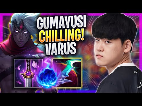 GUMAYUSI CHILLING WITH VARUS! - T1 Gumayusi Plays Varus ADC vs Aphelios! | Season 2023