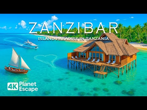 Zanzibar 4K – Discover the Tropical Paradise and Crystal Waters of Tanzania With Deep House Chill