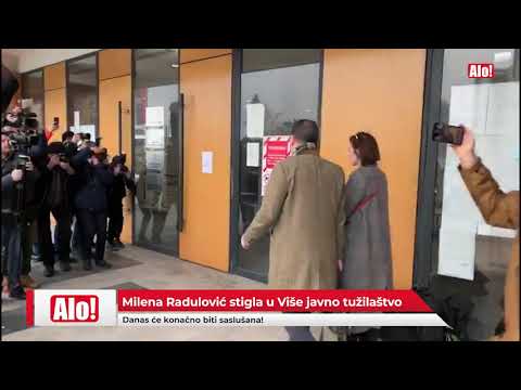 DOSIJE ALEKSIĆ - Milena Radulović stigla u Više javno tužilaštvo, danas će konačno biti saslušana!
