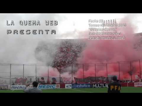 "Huracan 4 - 0 Independiente Rivadavia Mza - HD - Exclusivo - www.laquemaweb.com.ar" Barra: La Banda de la Quema • Club: Huracán