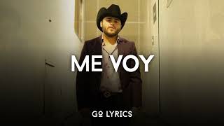 Gerardo Ortiz - Me Voy (Audio)