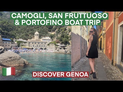 Camogli, San Fruttuoso e Portofino ⛵️ Guia de viagem de Gênova | Itália Travel Vlog 🇮🇹