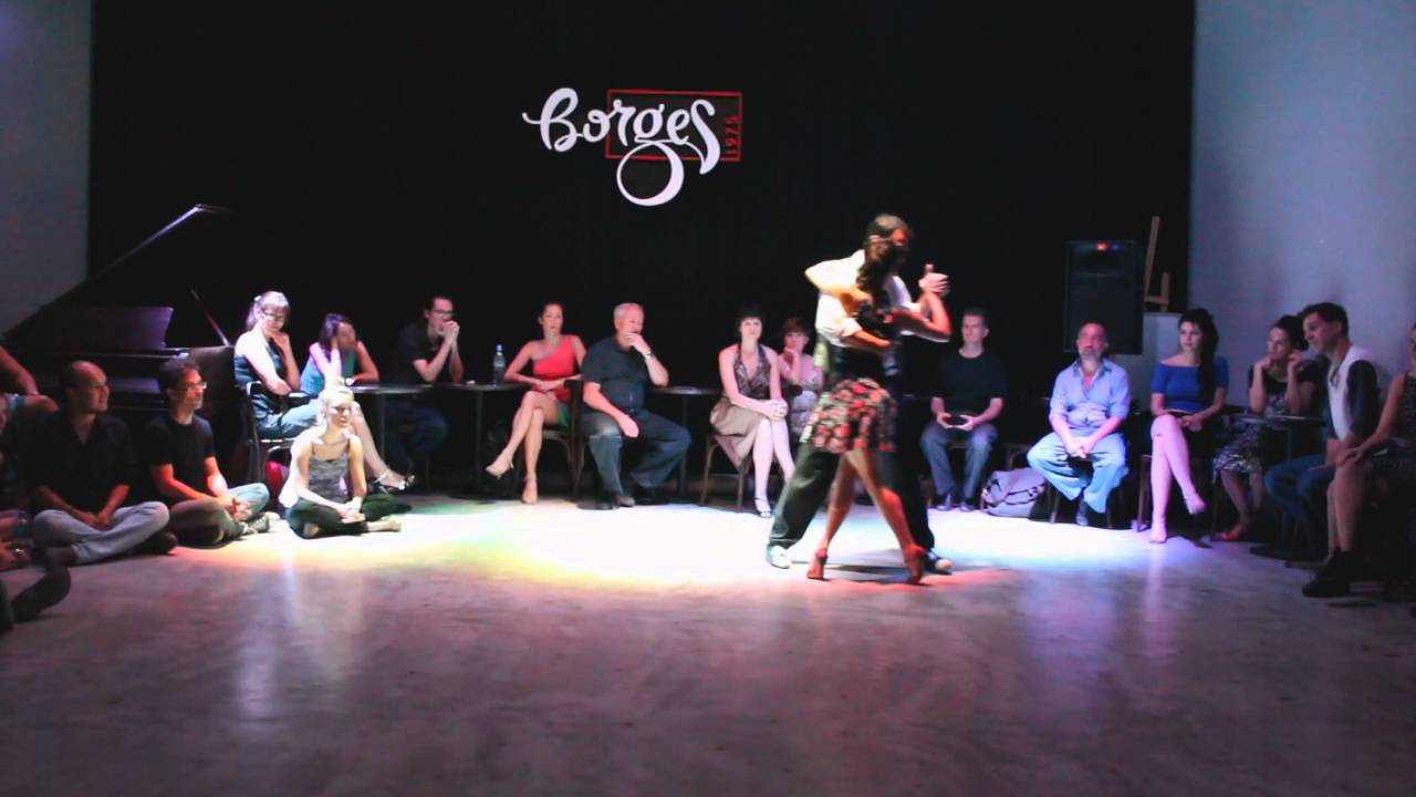 Ezequiel Merlo y Marina Kenny en Lunática Milonga 2