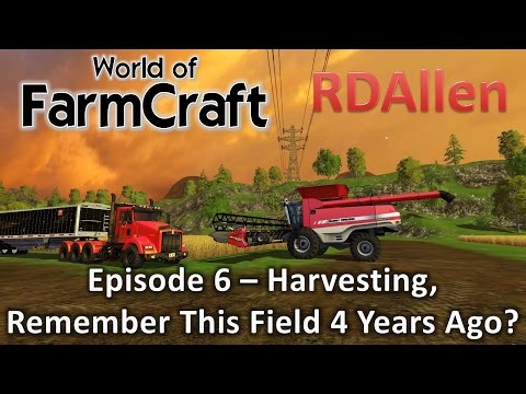 Farming Simulator 15 MP Farmcraft E6 - Remember Harvesting This Field 4 Years Ago?
