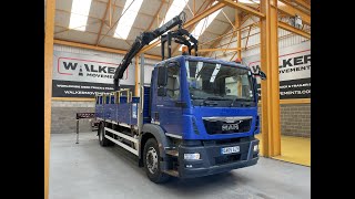 Camion plateau MAN TGM 18.250 *EURO 6*, 4X2 18 TONNE BRICK GRAB – 2016 – DA65 SJY à vendre - Image 4 | Autoline CG Camion plateau MAN TGM 18.250 *EURO 6*, 4X2 18 TONNE BRICK GRAB – 2016 – DA65 SJY | Image 4 - Autoline