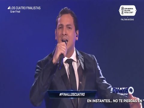 Javier Arias, AMERICA, EXCELENTE!!! HD, NOCHE FINAL DE LOS CUATRO FINALISTAS!!!