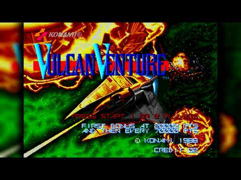 The Best of Retro VGM #1097 - Vulcan Venture (Arcade) - A Shooting Star (Air Battle 2)
