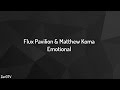 Flux Pavilion & Matthew Koma - Emotional // lyrics