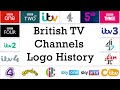 British TV Channels Logo History