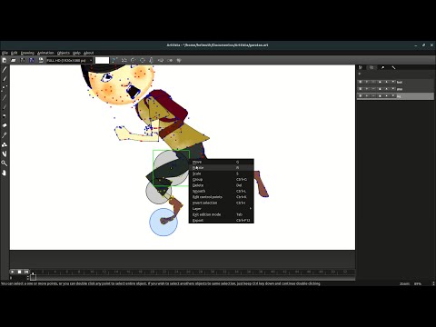A fast guide about "Staple Tool" - Animating a leg in Arttista thumbnail