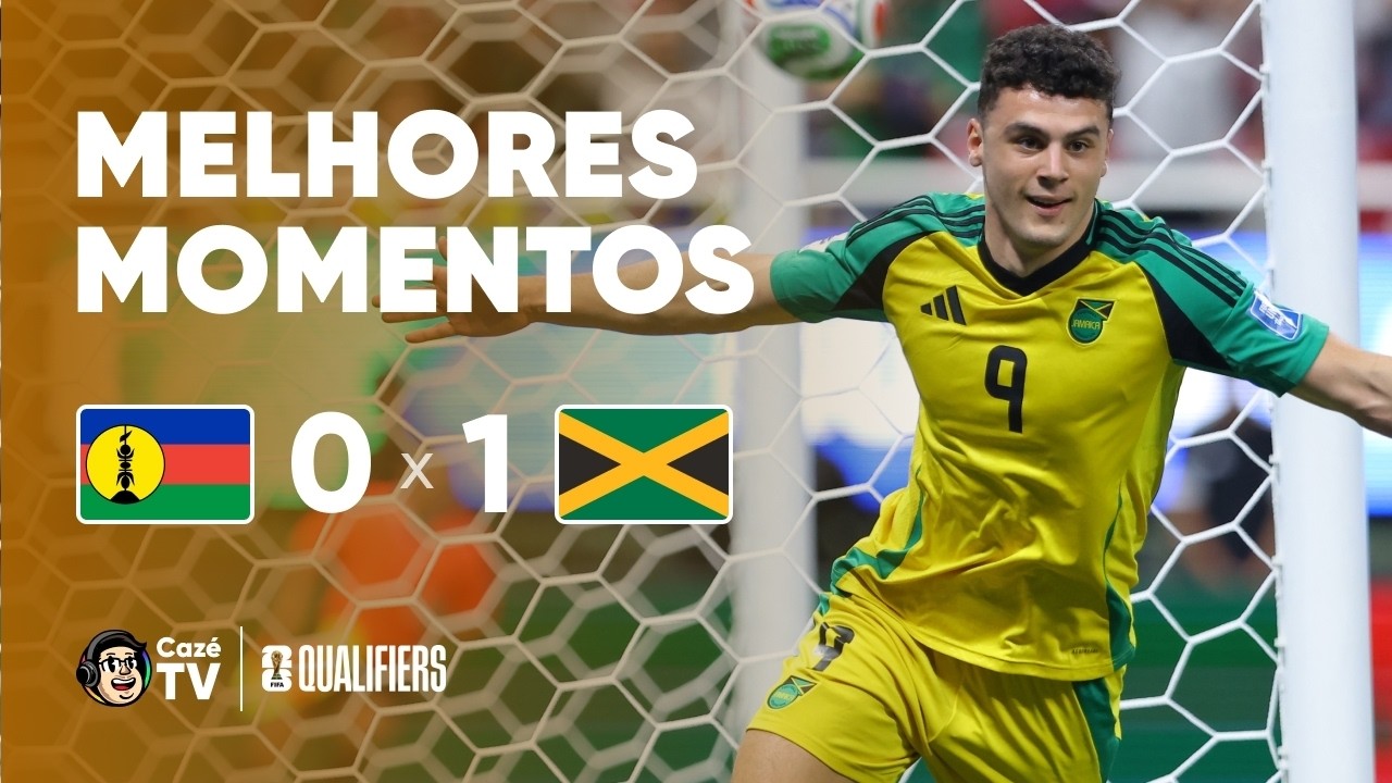 MELHORES MOMENTOS: NOVA CALEDÔNIA 0 X 1 JAMAICA | REPESCAGEM COPA DO MUNDO FIFA 2026 | SEMIFINAL