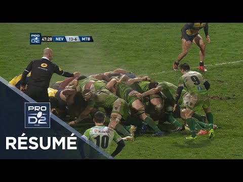 PRO D2 - Résumé Nevers-Montauban: 16-18 - J20 - Saison 2017/2018