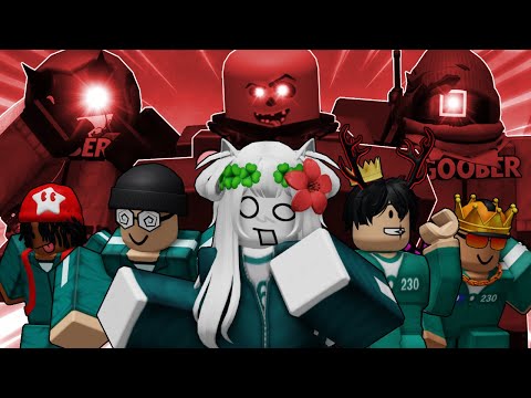 40 YouTubers VS Squid Game... | Roblox The Strongest Battlegrounds