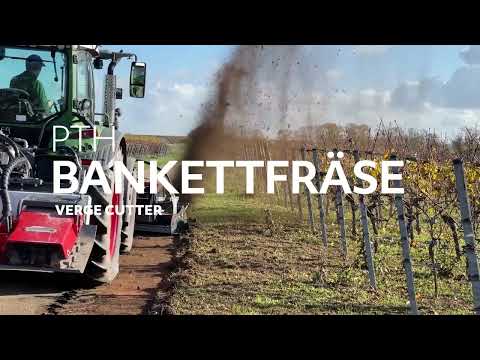 PTH Bankettfräse für Traktoren, Radlader & co