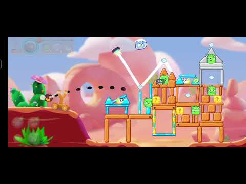 @AngryBirds Cross Angrybird  Rocky Canyons cross level 1296 to 1300 #259 #gameplay #nocopyright