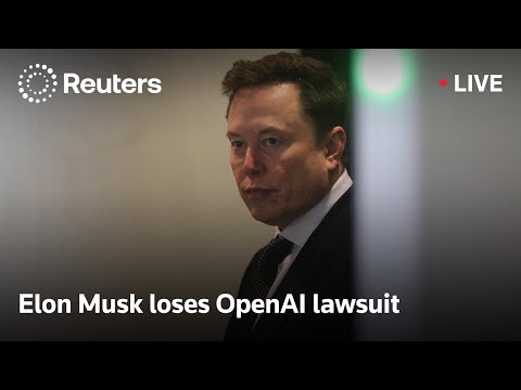LIVE: Courthouse after Elon Musk loses lawsuit against OpenAI