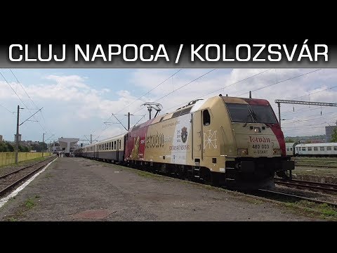 Vonatok Kolozsvár állomáson 2019 / Trenuri in gara Cluj Napoca 2019