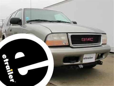 etrailer | Install: Curt Trailer Hitch Receiver on a 2000 GMC Jimmy