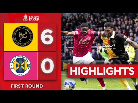 FC Burton Albion Burton-on-Trent 6-0 FC St. Albans City