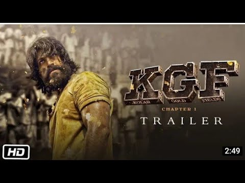 KGF # Trailer Hindi # Yash Srinidhi 21st Dec 2018