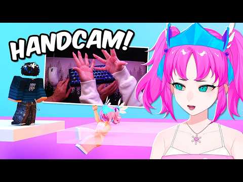 playing ROBLOX OBBIES with HANDCAM..