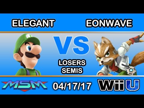 MSM 94 - BSD | Elegant (Luigi) Vs. LH | EonWave (Fox) Losers Semis - Smash Wii U