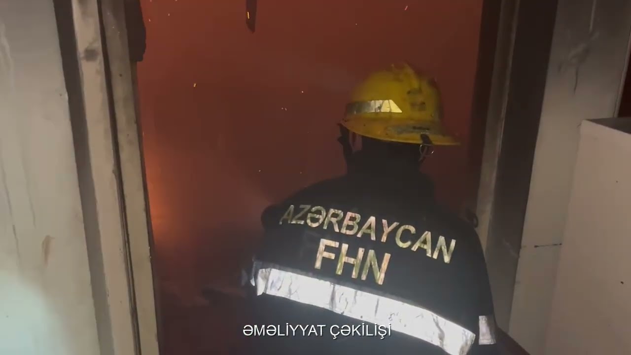 Bakıda evdə yanğın olub, 2 nəfər xəsarət alıb YENİLƏNİB