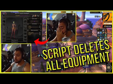 SCRIPT DELETES ALL EQUIPMENT | 9.1 PvP WoW Highlights #43